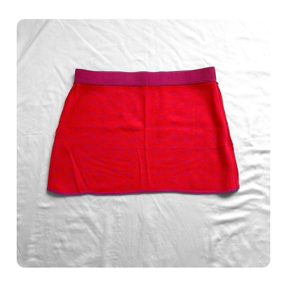★ NWOT H&M Divided Knit Skirt - Double Pink ★ - Picture 11 of 15